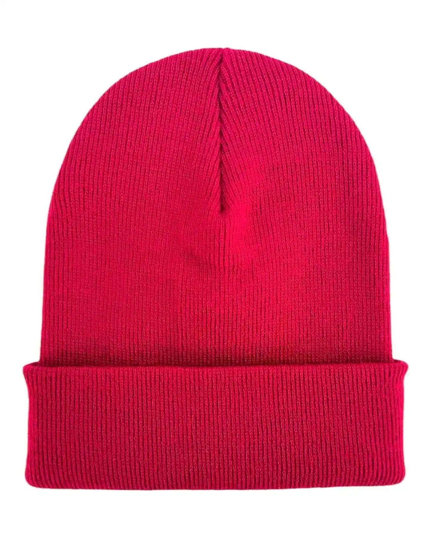 Classic Cuffed Beanie, Burnt Maroon
