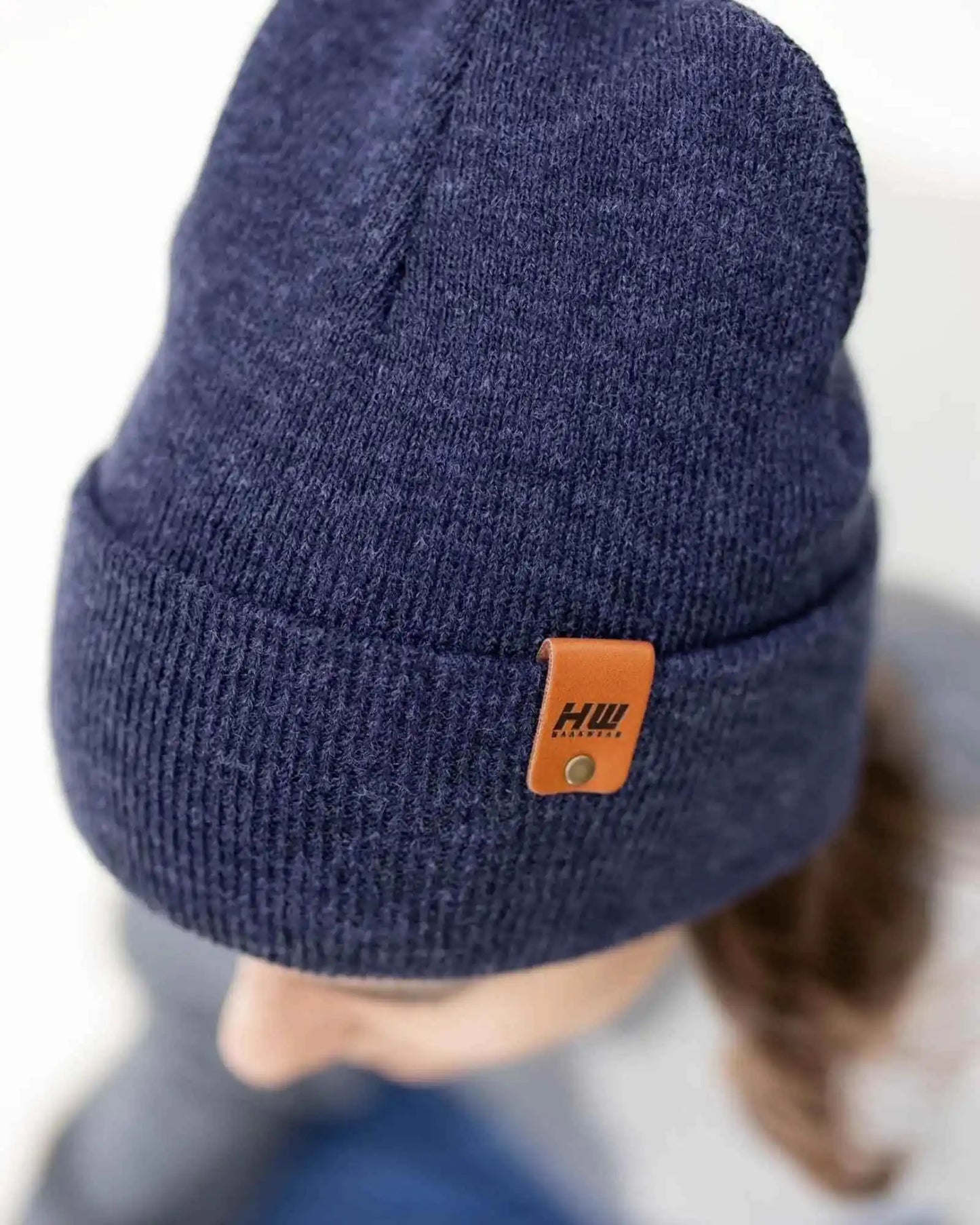 Classic Cuffed Beanie, Denim Blue