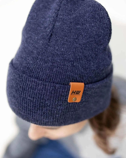Classic Cuffed Beanie, Denim Blue