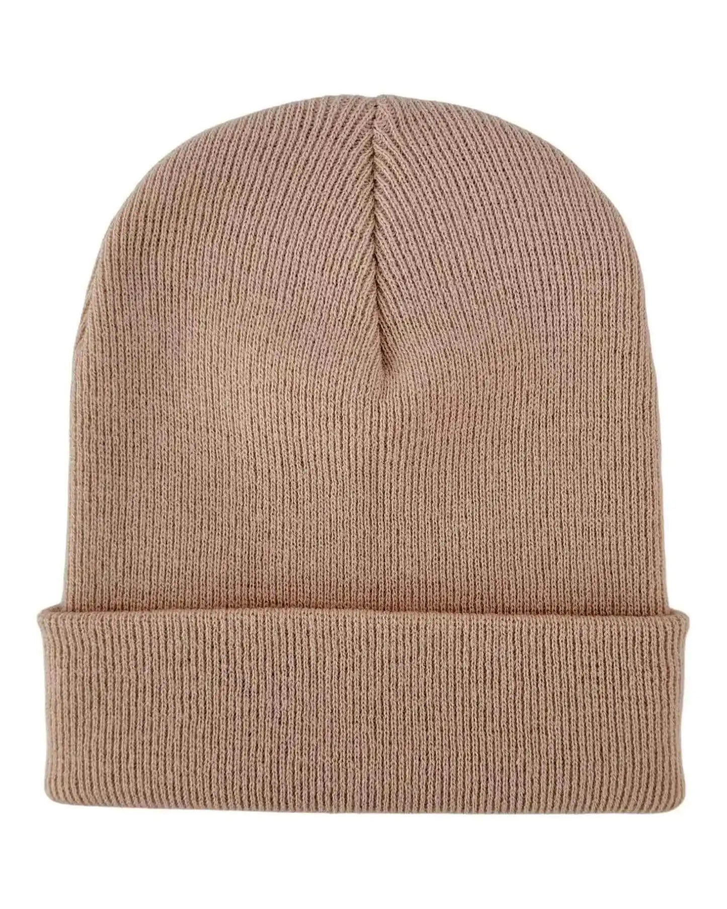 Classic Cuffed Beanie, Dune Beige