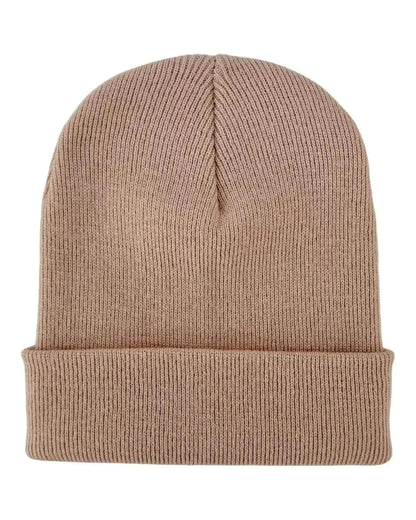 Classic Cuffed Beanie, Dune Beige