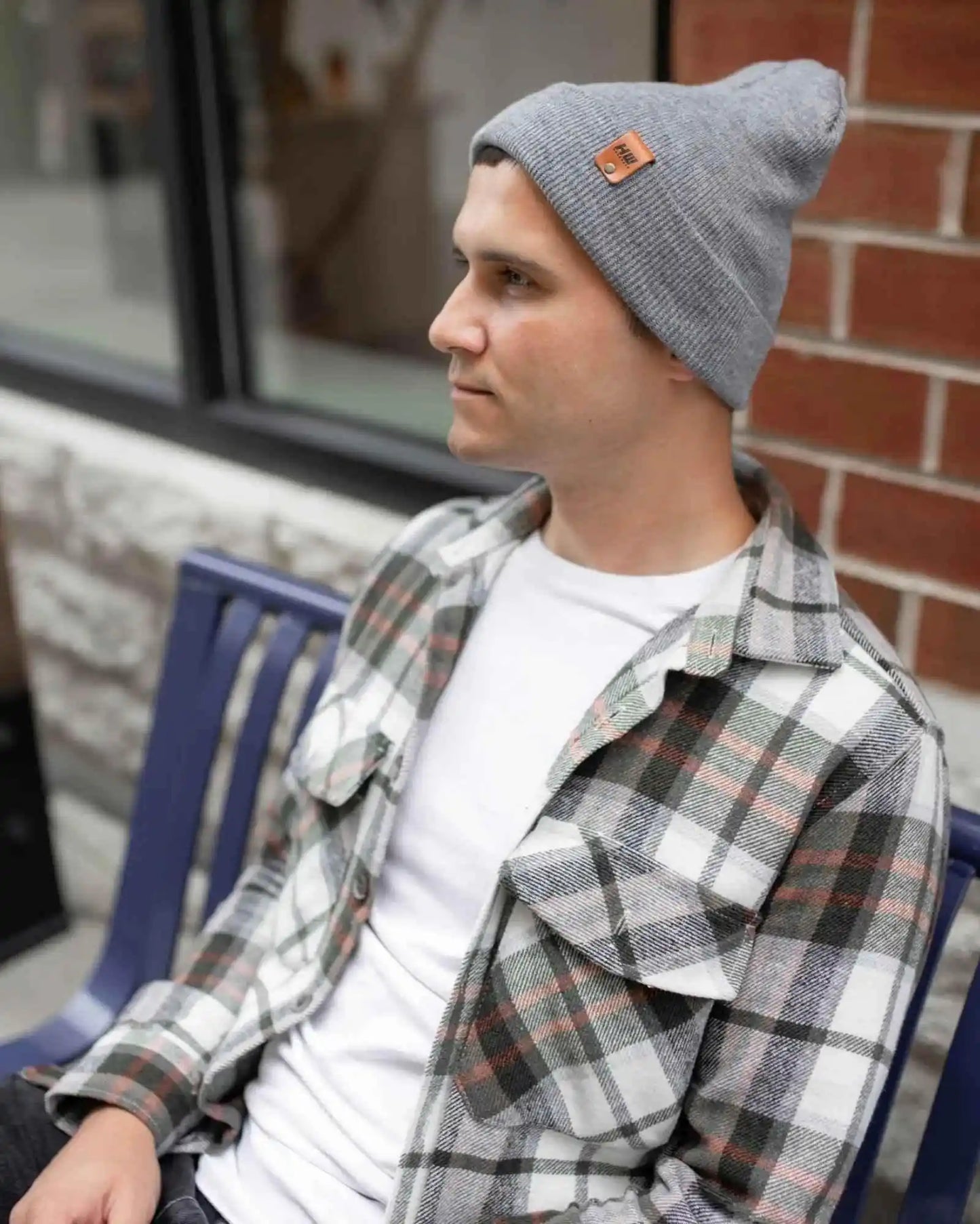 Classic Cuffed Beanie, Koala Gray