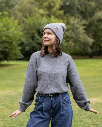 Classic Cuffed Beanie, Koala Gray