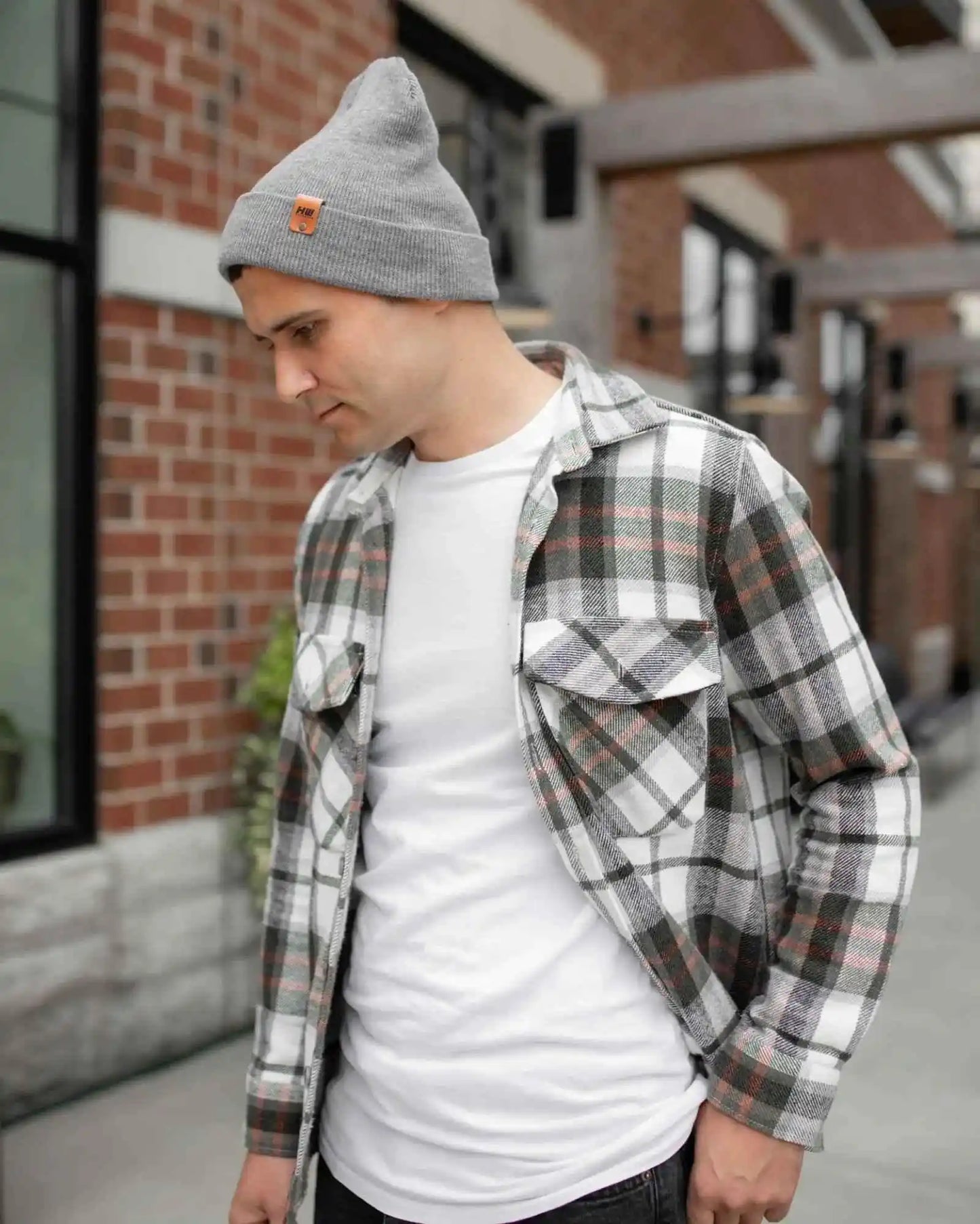 Classic Cuffed Beanie, Koala Gray