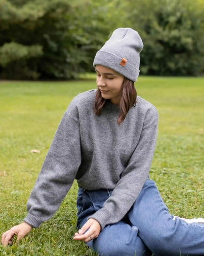 Classic Cuffed Beanie, Koala Gray