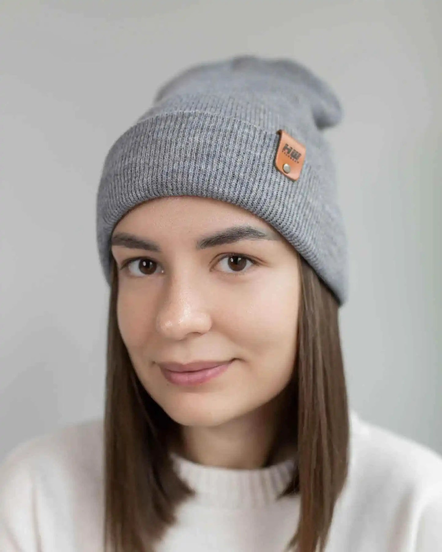 Classic Cuffed Beanie, Koala Gray