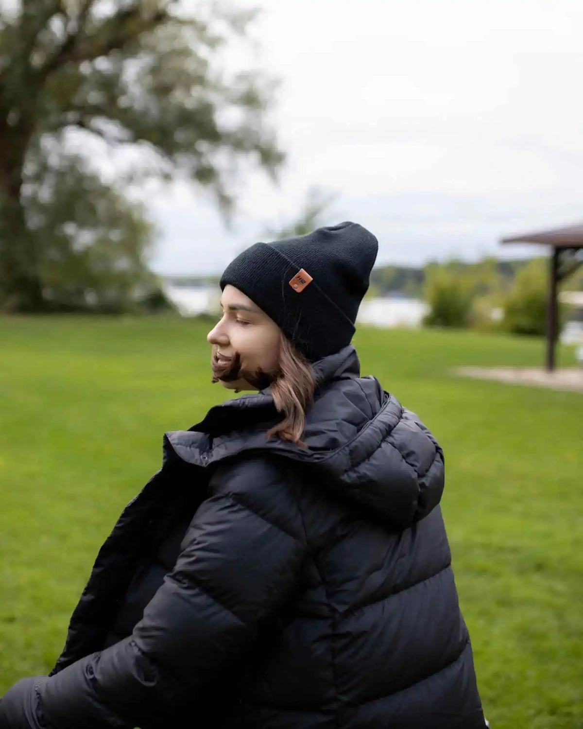 Classic Cuffed Beanie, Midnight Black