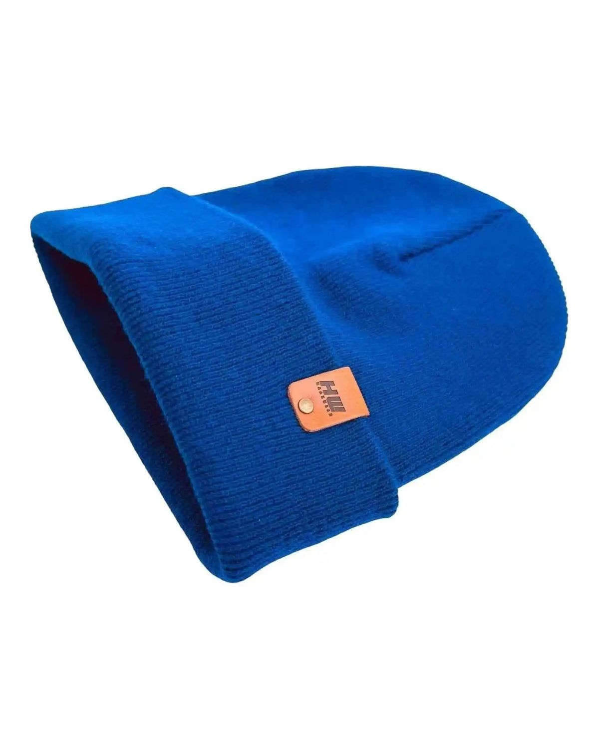 Classic Cuffed Beanie, Sapphire Blue