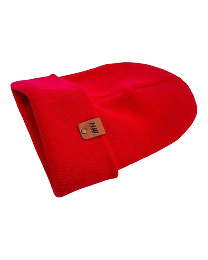Classic Cuffed Beanie, Scarlet Red
