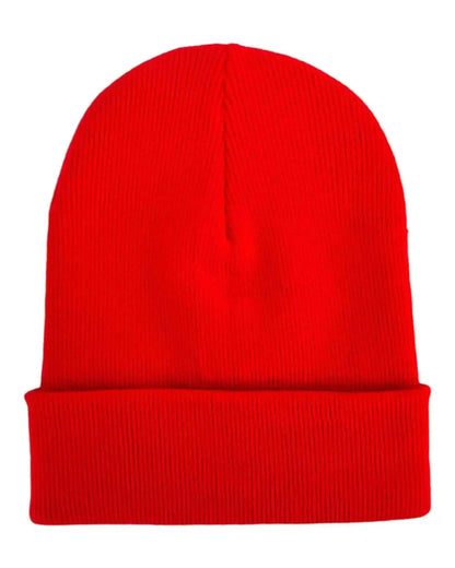 Classic Cuffed Beanie, Scarlet Red