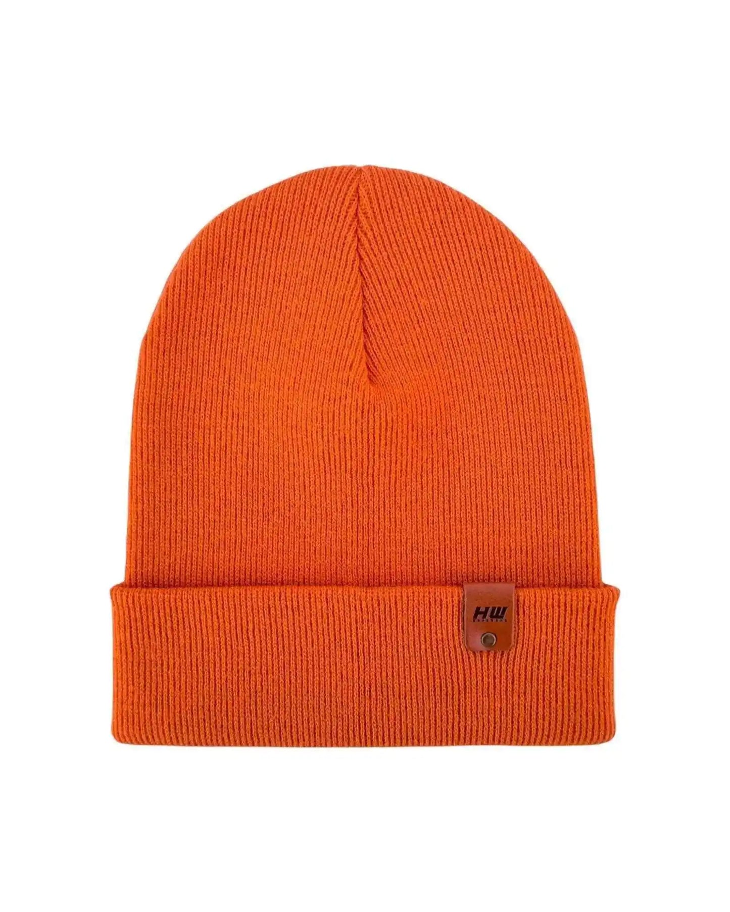 Classic Cuffed Beanie, Tiger Orange
