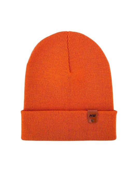 Classic Cuffed Beanie, Tiger Orange