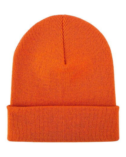 Classic Cuffed Beanie, Tiger Orange
