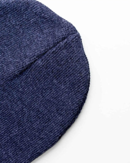 Classic Silent Cuffed Beanie, Denim Blue
