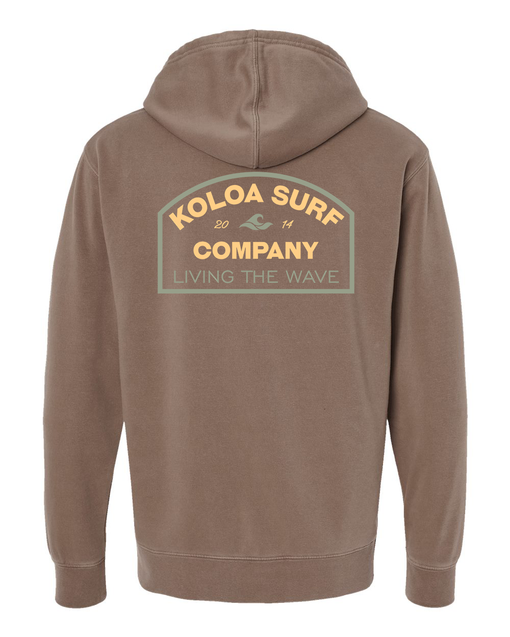 Koloa Honopu Arch Pigment-Dyed Hoodie