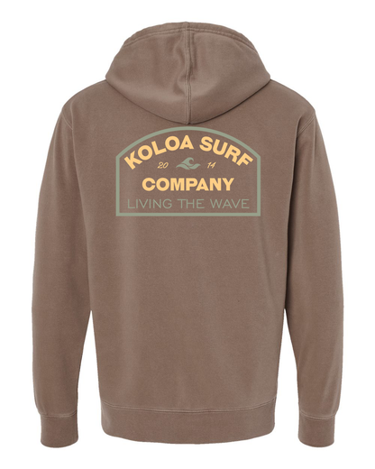 Koloa Honopu Arch Pigment-Dyed Hoodie