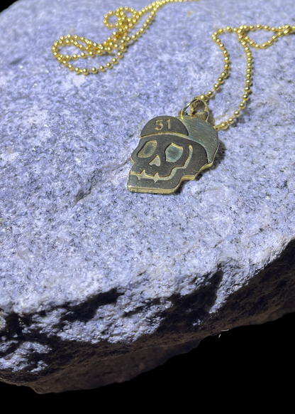 Necklace Skull (big & bad)
