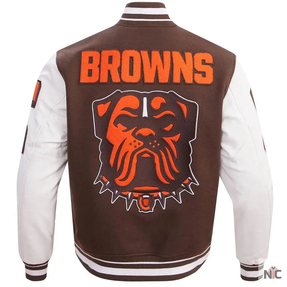 Cleveland Browns Mashup Varsity Jacket