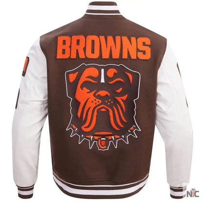 Cleveland Browns Mashup Varsity Jacket