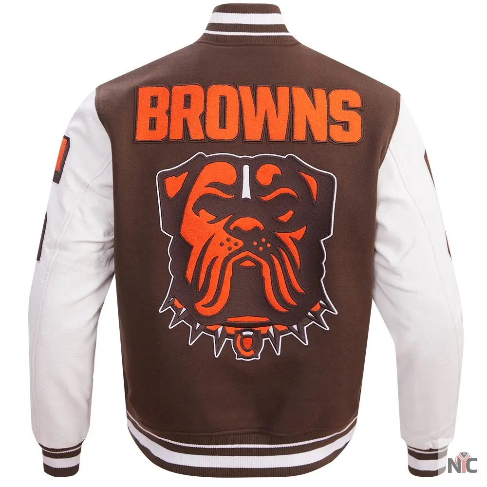 Cleveland Browns Mashup Varsity Jacket