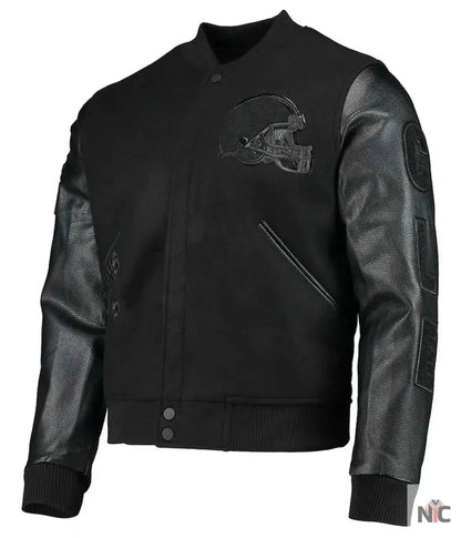 Cleveland Browns Varsity Black Jacket
