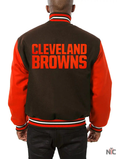 Cleveland Browns Varsity Wool Jacket