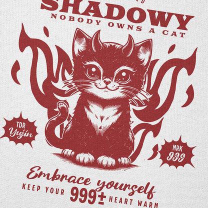Shadowy Cat Hoodie