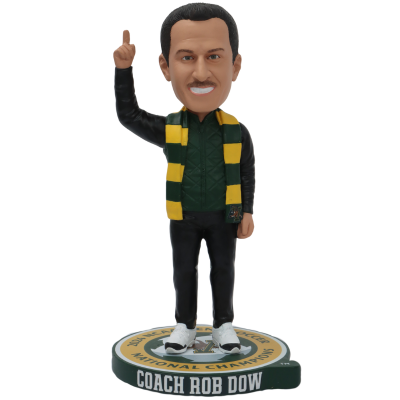 Coach Rob Dow Vermont Catamounts 2024 NCAA Men's Soccer National Champions Bobblehead