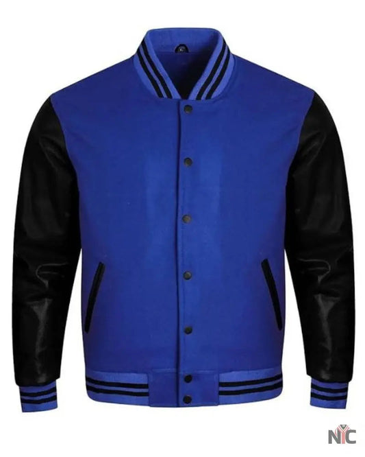 Cobalt Varsity Jacket