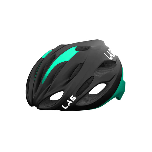 LAS Cobalto Cycling Helmet - Matte Black/Celeste