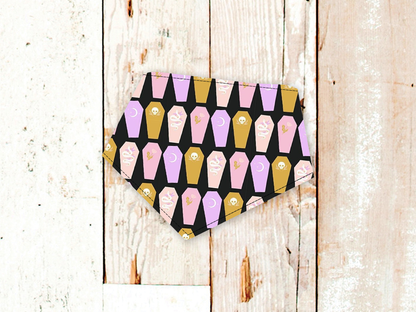 "Coffins" Dog Bandana