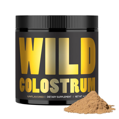Wholesale Case of 6 - Wild Colostrum Powder, Grass-fed, Chocolate 5.22oz