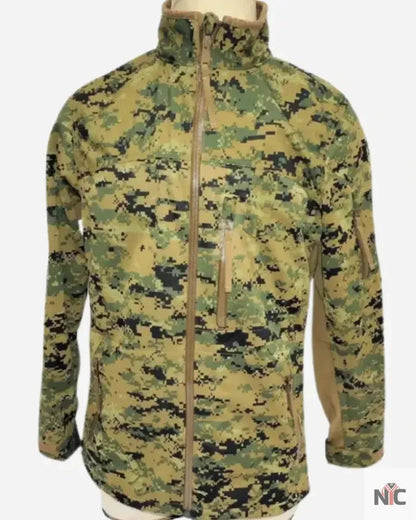 Combat Woodland Camo Jacket