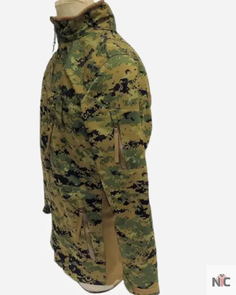 Combat Woodland Camo Jacket