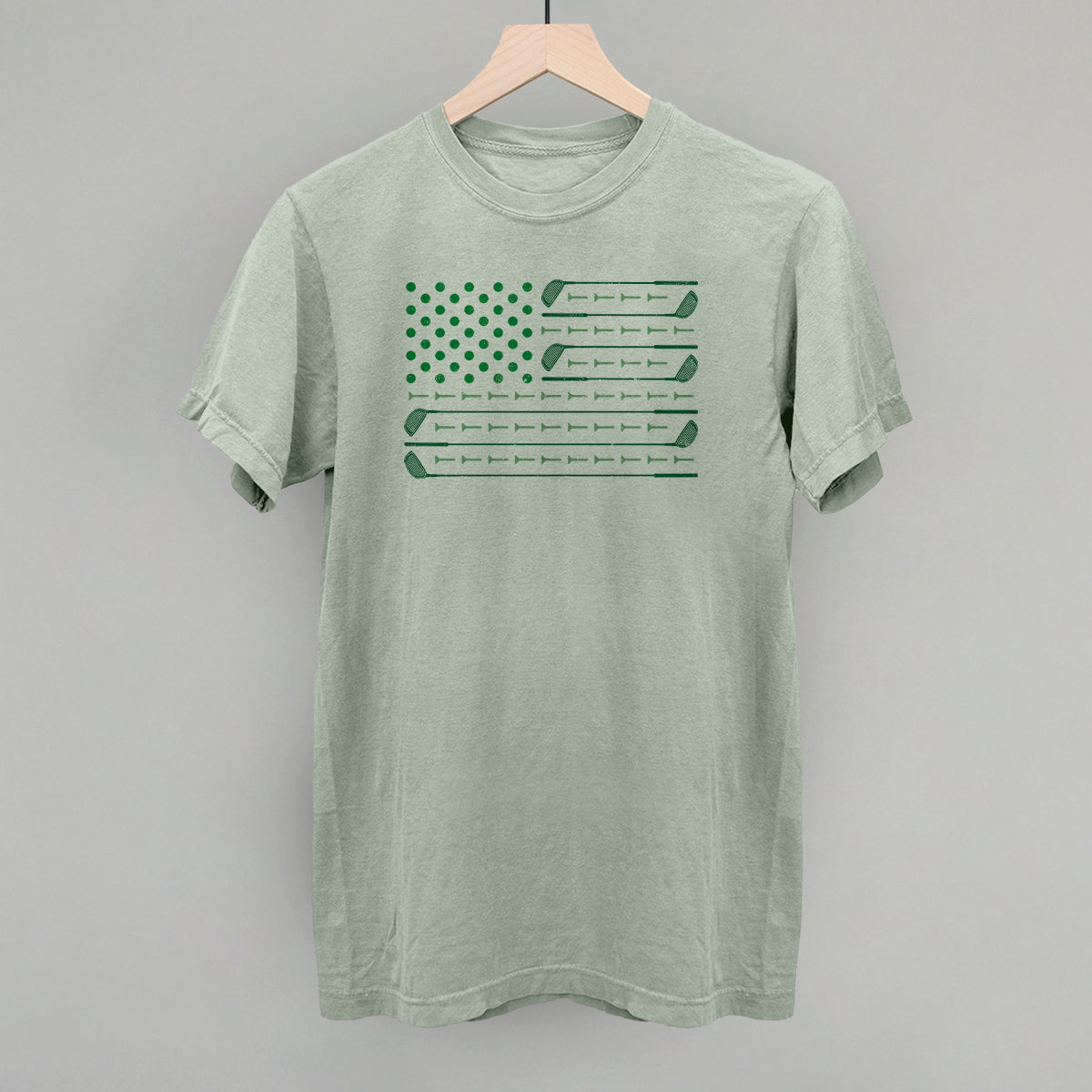 Golf American Flag (Green)