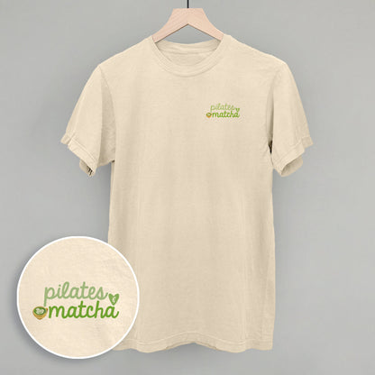 Pilates and Matcha (Left Chest)