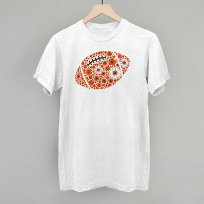 Floral Football Orange