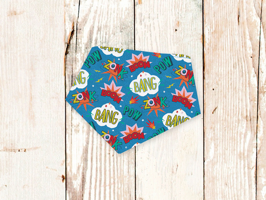 "Comic Book" Dog Bandana