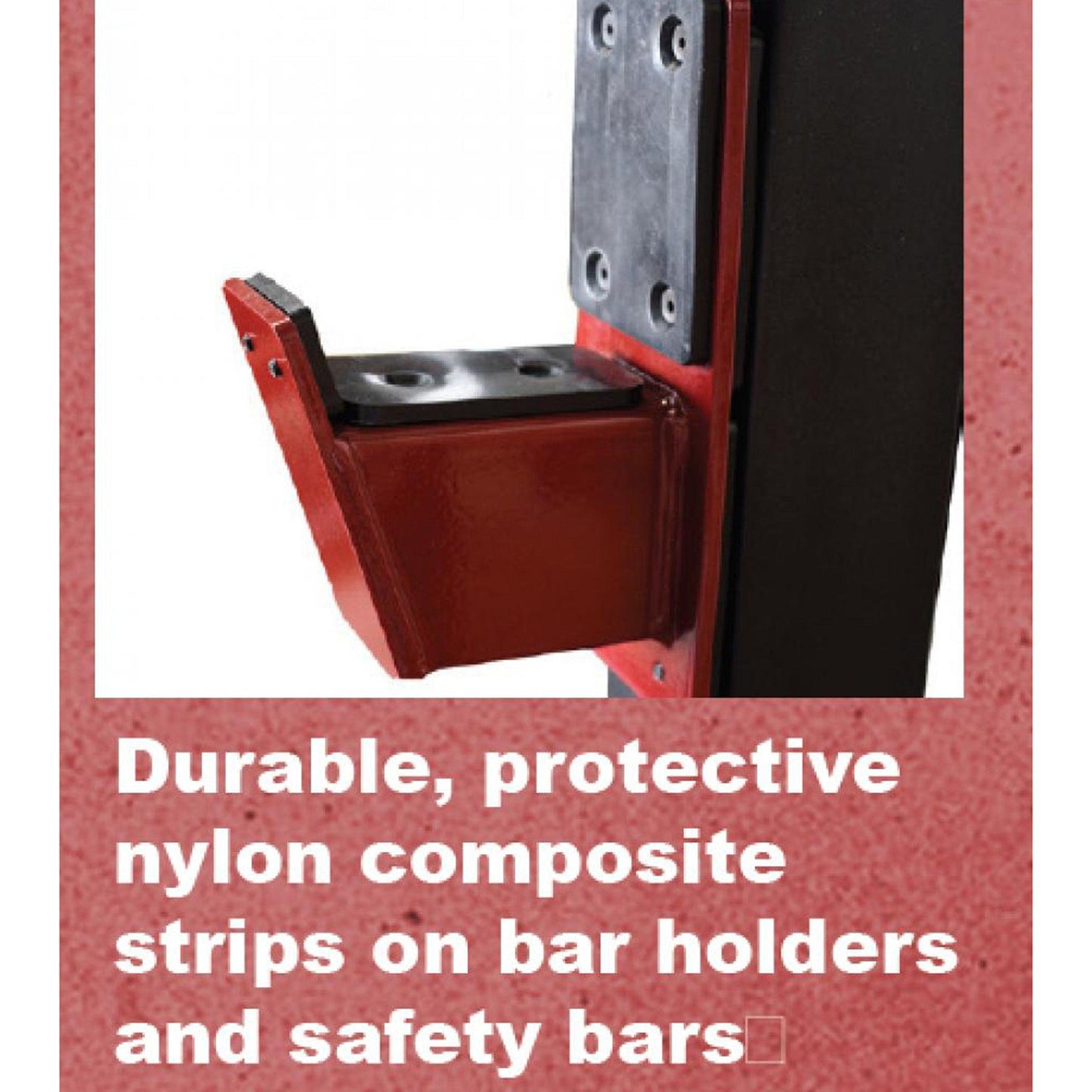 Compact Half Cage Complete Weight Kit - Muscle D Fitness - Storage Squat Rack Adjustable - Dip Handles