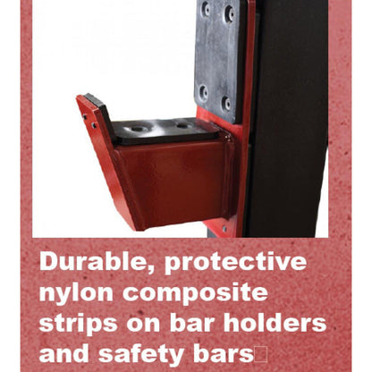 Compact Half Cage - Muscle D Fitness - Bar & Plate Storage and Dip Station Included