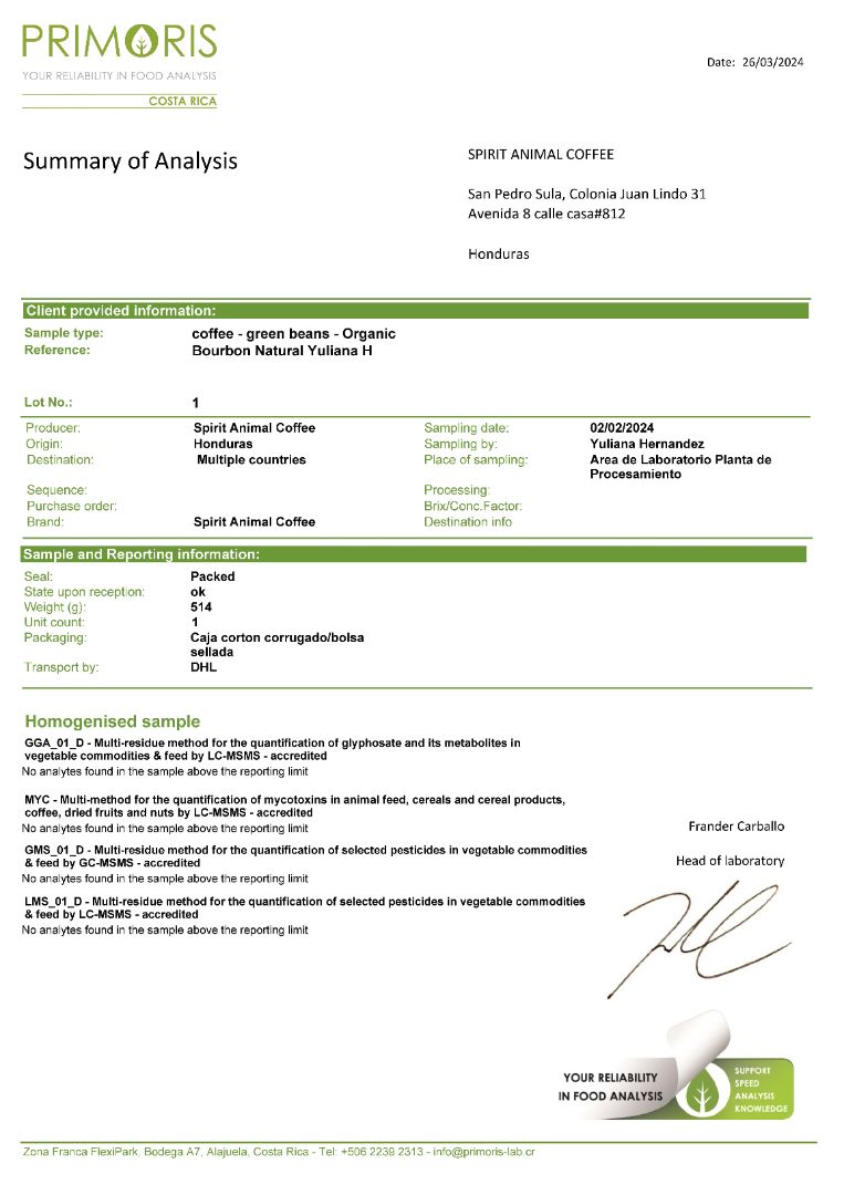 Honduran Parainema Coffee -  6-pack - 4.5lb - Triathlete Store