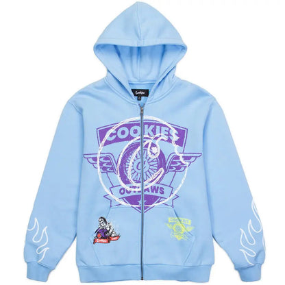 Cookies Outlaws Full Zip Pullover Hoodie