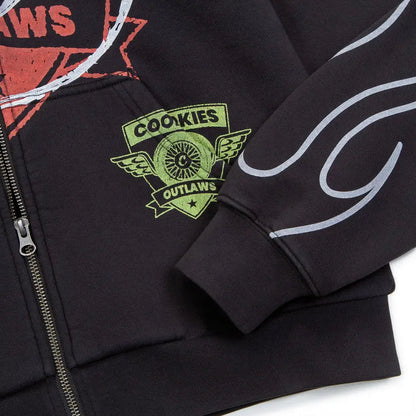 Cookies Outlaws Full Zip Pullover Hoodie