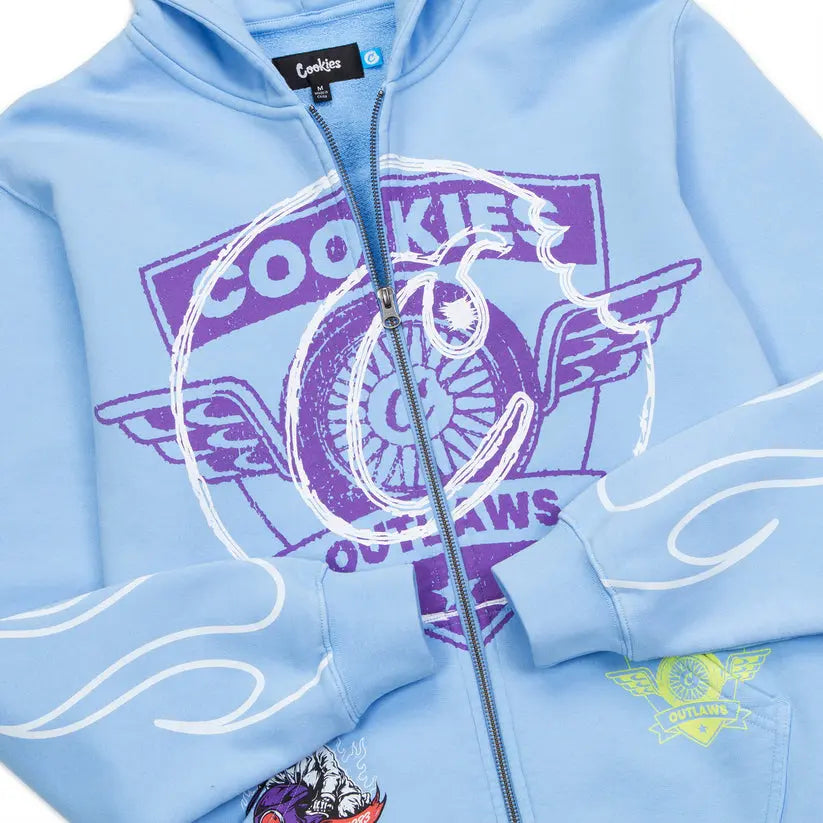 Cookies Outlaws Full Zip Pullover Hoodie