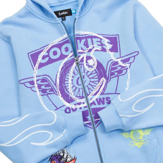 Cookies Outlaws Full Zip Pullover Hoodie