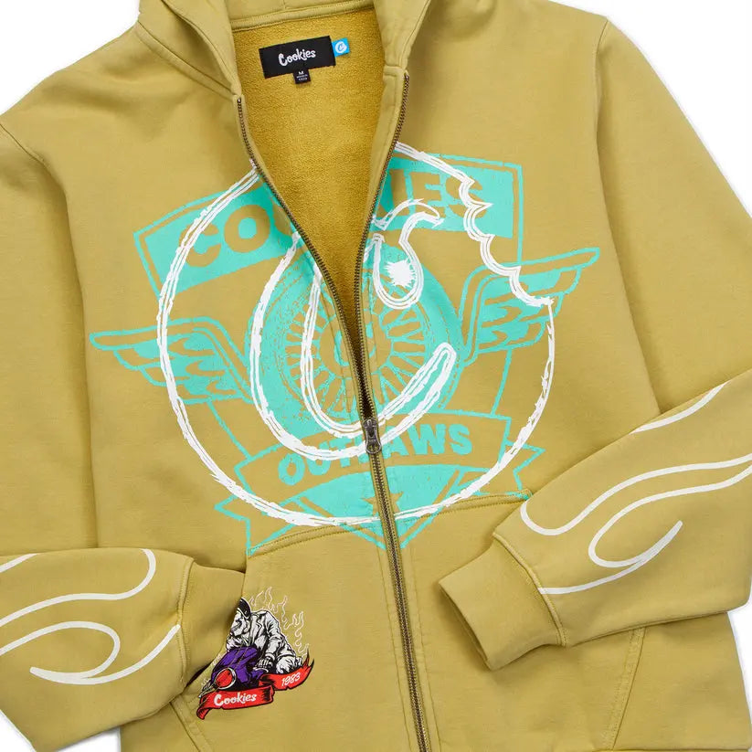 Cookies Outlaws Full Zip Pullover Hoodie