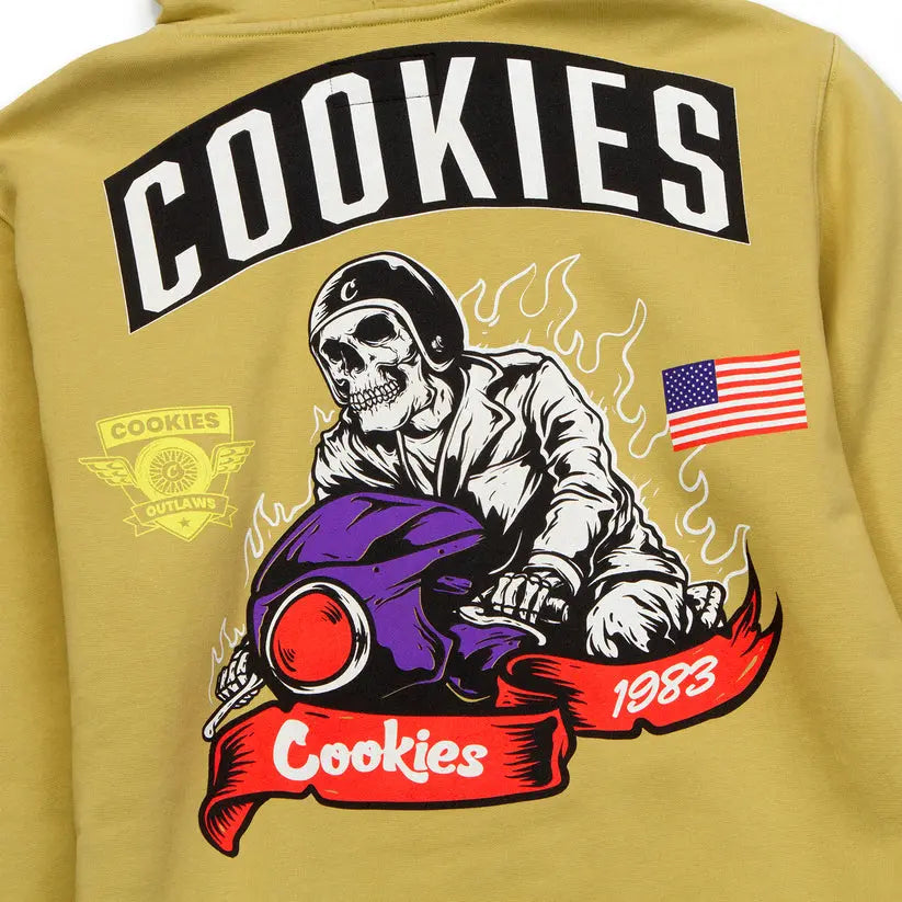 Cookies Outlaws Full Zip Pullover Hoodie