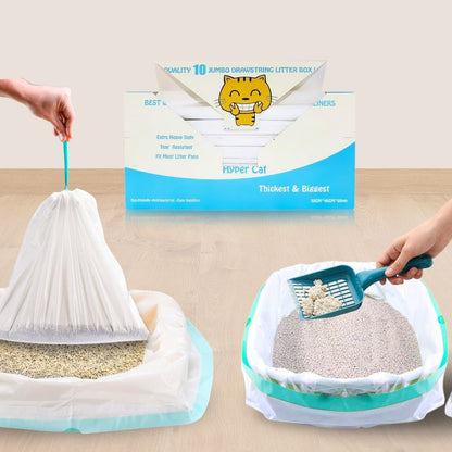 Jumbo Cat Litter Box Liners