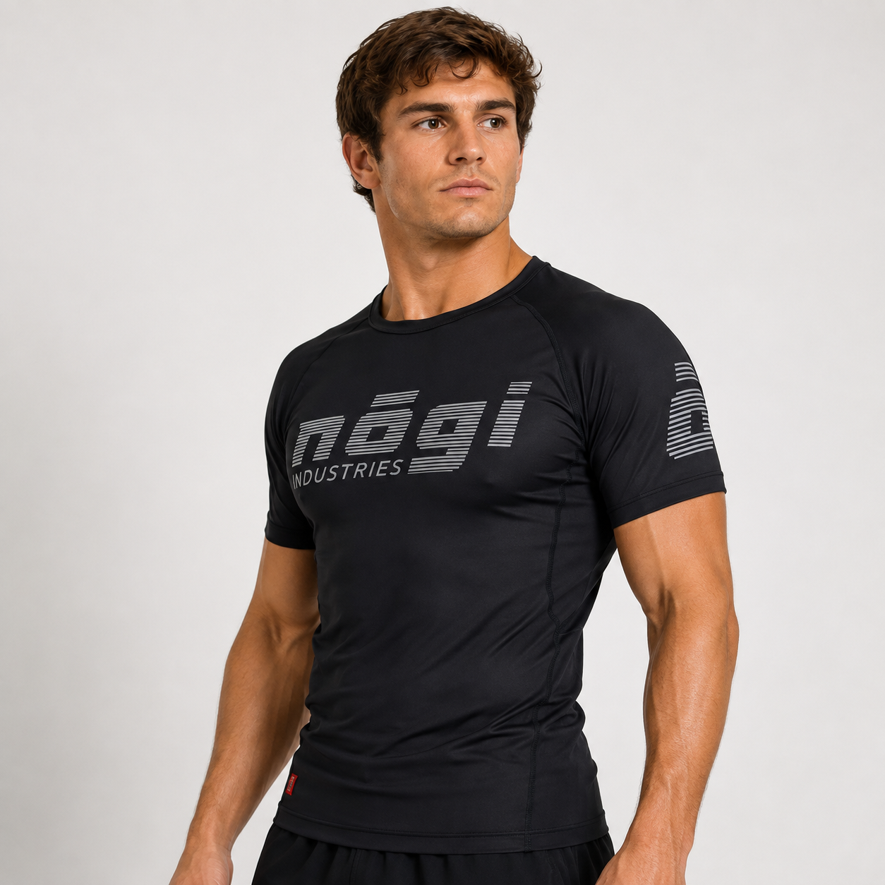 Core Short Sleeve Rash Guard - BLACK