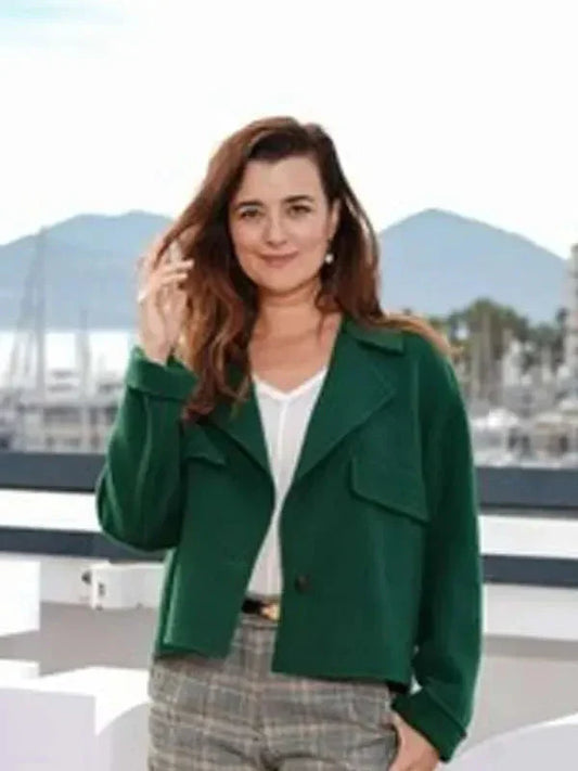 Cote de Pablo NCIS Tony & Ziva Green Jacket